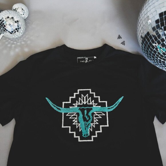 THE SANTA FE GRAPHIC TEE SHIRT DESIGNED BY 2FLYCO. NEW IN PACKAGE - Picture 4 of 9